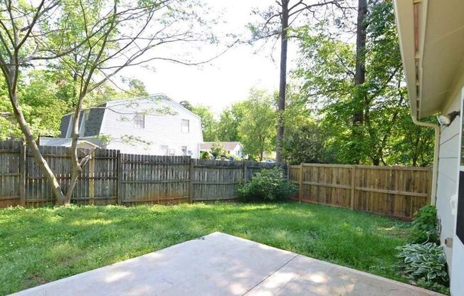 3 Bedroom Home in Raleigh