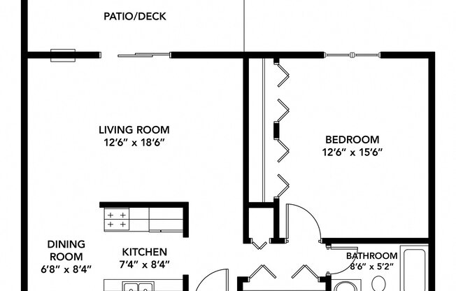 1 bed, 1 bath, 759 sqft, $1,150