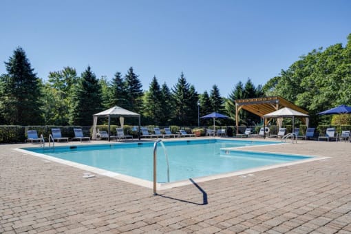 Pool View at The Ledges Apartment Homes, Connecticut, 06340