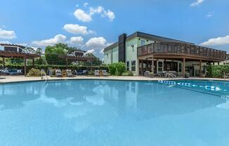 SHIMMERING SWIMMING POOL