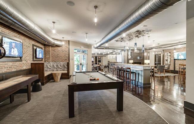 Pool Table & Shuffleboard