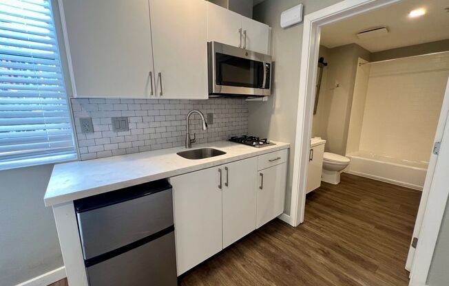 Studio, 1 bath, 232 sqft, $1,895, Unit 435-206