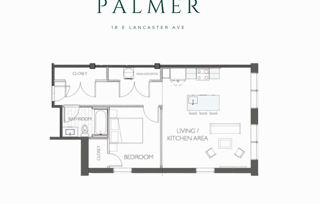 1 bed, 1 bath, 764 sqft, $1,768, Unit GL-02