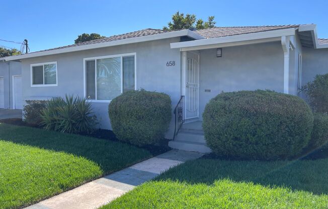 Huge yard with 4 car garage! Newly Remodeled 4-Bedroom Home with RV Parking, minutes to BART