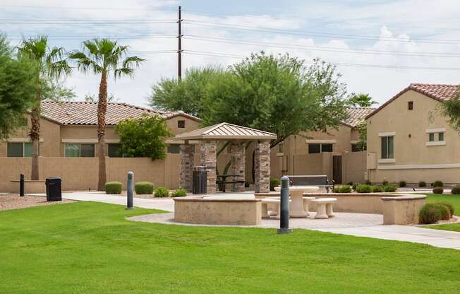 Court yard at Chandler Heights, Chandler, AZ