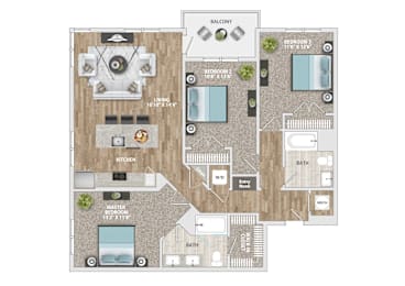 3 beds, 2 baths, 1,370 sqft, $2,646
