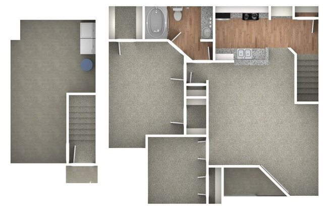 1 bed, 1 bath, 936 sqft, $1,745