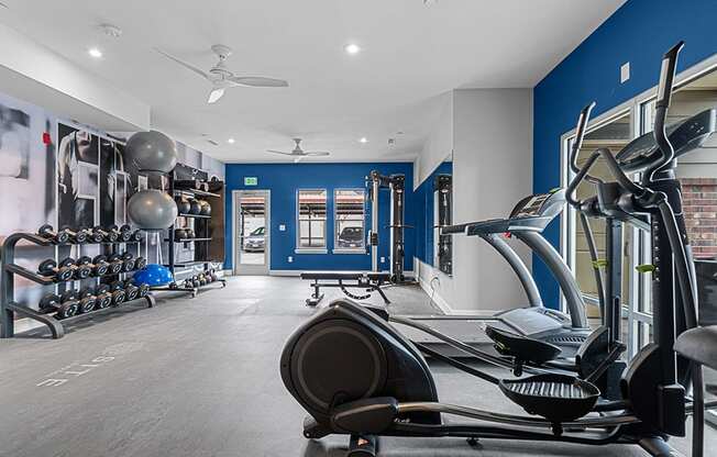 the apartments at masse corner 205 fitness room