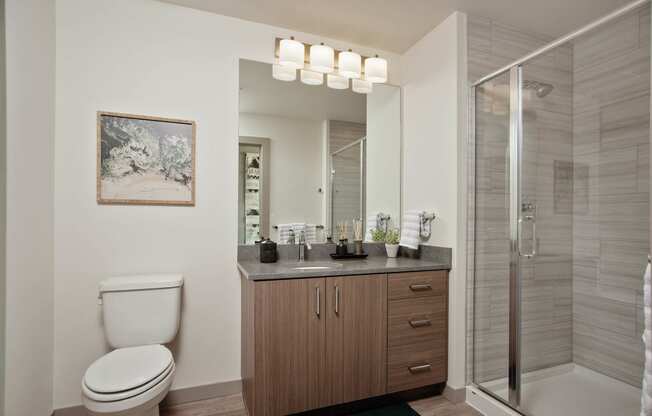 Tempo PDX Model Bathroom