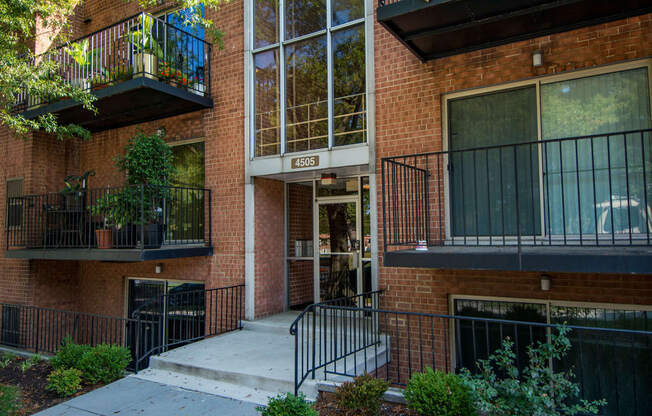 Clermont Apartments Building Main Entryway