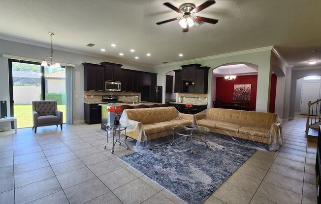 Lakeview Turnkey Furnished Home with Resort Amenities in Gated Rosedale!