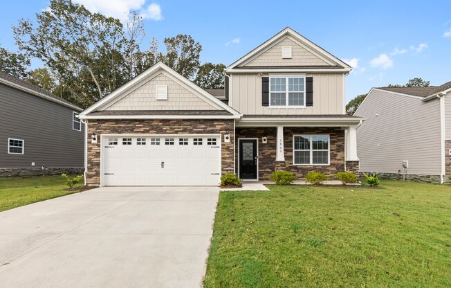 Welcome to Azalea Ridge: A Modern 2024-Built 4-Bedroom Home in the Heart of Mount Holly, NC! Featuring Smart Technology, Dual Primary Suites, and Convenient Access to Uptown Charlotte & More!