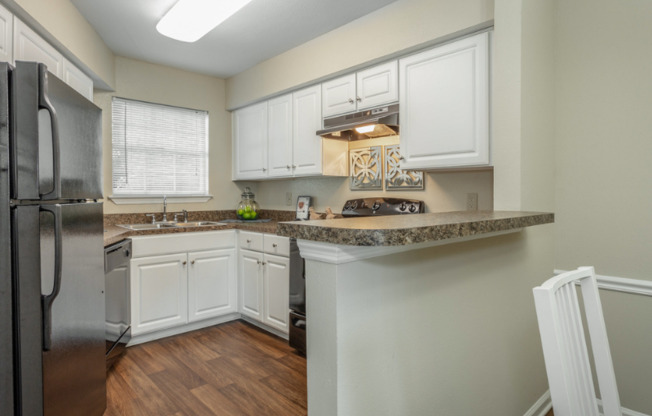 Kitchen at Preakness Apartments