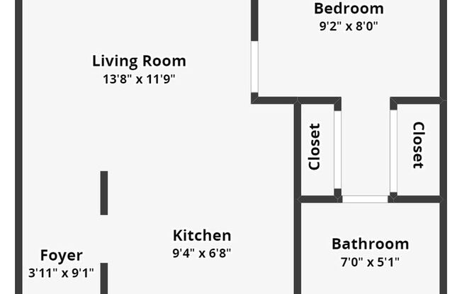 1 bed, 1 bath, 475 sqft, $1,899, Unit 37