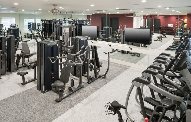 Fitness Center at Gatsby on Ross, Dallas, Texas