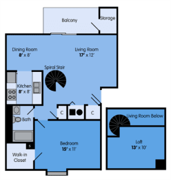 1 bed, 1 bath, 850 sqft, $1,175