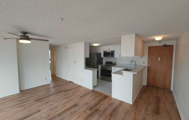 Newly renovated 2 bedroom 2 bathroom corner unit in McCully-Mo'ili'ili – Available Now!