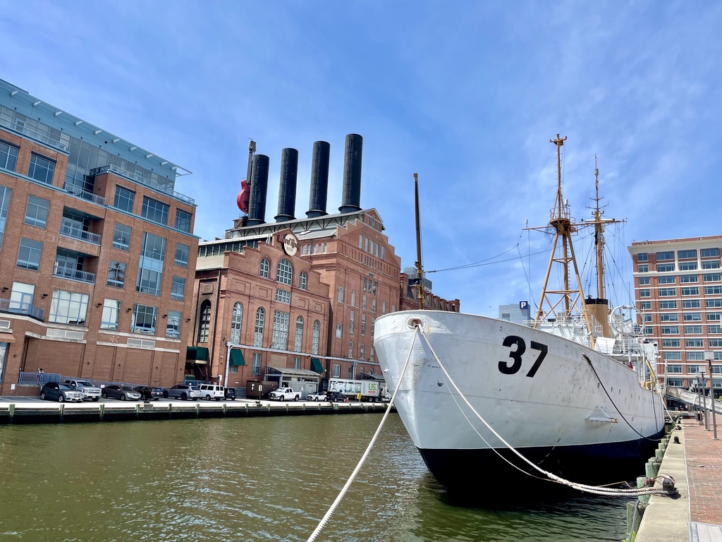 Pier 5 in Baltimore's Inner Harbor