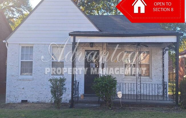 Schedule today to see this 3 BR and 1 BA -Memphis - Newly Renovated Home - Move In Ready!