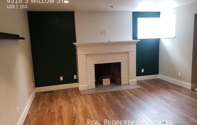 4 beds, 2 baths, 2,400 sqft, $3,500