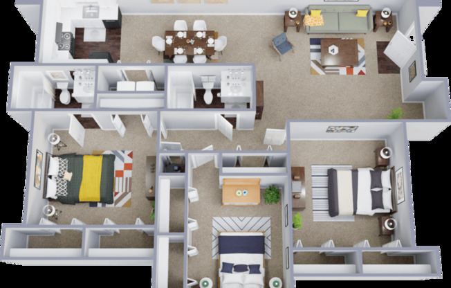 3 beds, 2 baths, 1,150 sqft, $1,650