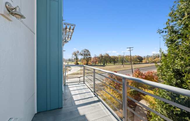 Patio at Maddox Apartments