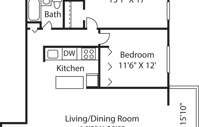 2 beds, 2 baths, 1,220 sqft, $4,230