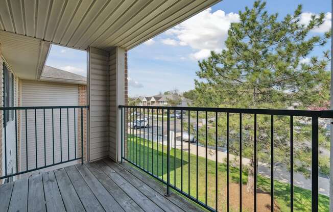 Spacious Balcony