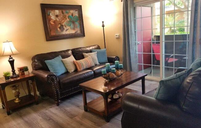 Modern Living Room at Citrus Gardens Apartments, Fontana, CA 92335