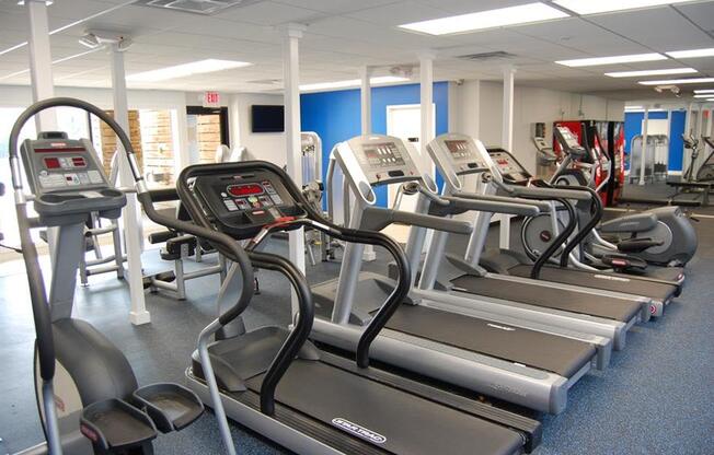 State-of-the-art fitness center at The Villas at Northstar, Ann Arbor, Michigan