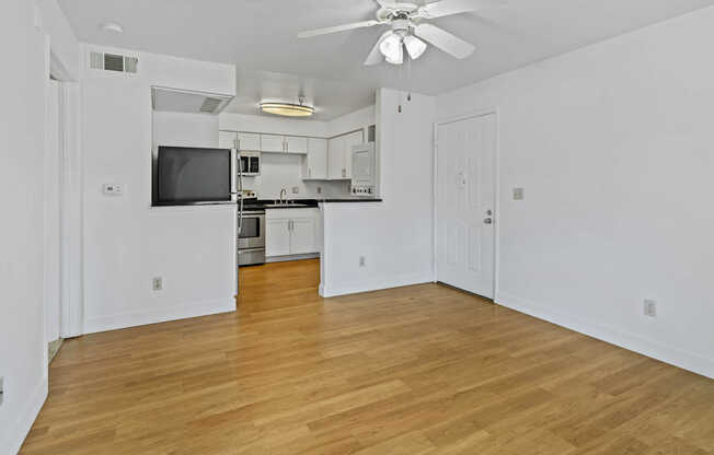 Living Room with Hard Surface Flooring