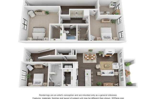 3 beds, 2.5 baths, 1,935 sqft, $2,350, Unit Unit 260