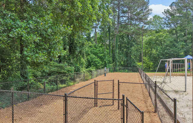A dog park