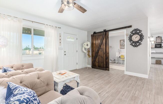 Updated Tempe home with stylish finishes and entertainer's backyard!