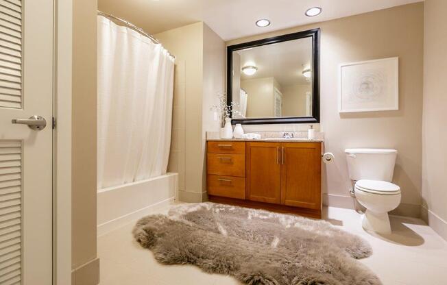 The Mercer Bathroom entry view