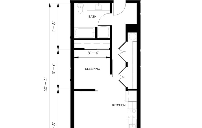 1 bed, 1 bath, 664 sqft, $2,295, Unit 112