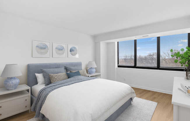 Bedroom with Hard Surface Flooring