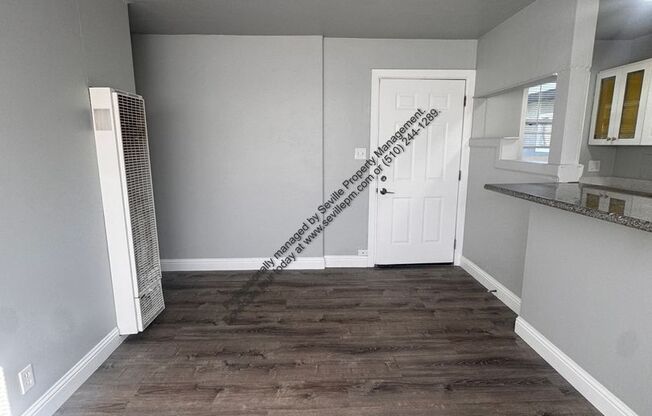 RECENT UPDATES COMPLETED: Move-In Ready 1BR/1BA