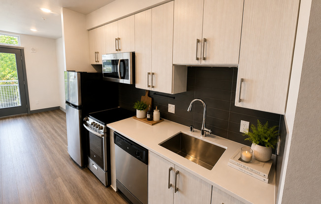 Studio, 1 bath, 317 sqft, $1,395, Unit 309