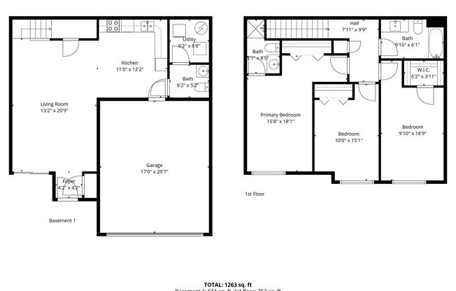 3 beds, 2.5 baths, 1,300 sqft, $1,999, Unit TH 2403-04