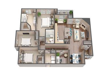 3 beds, 2 baths, 1,396 sqft, $2,141