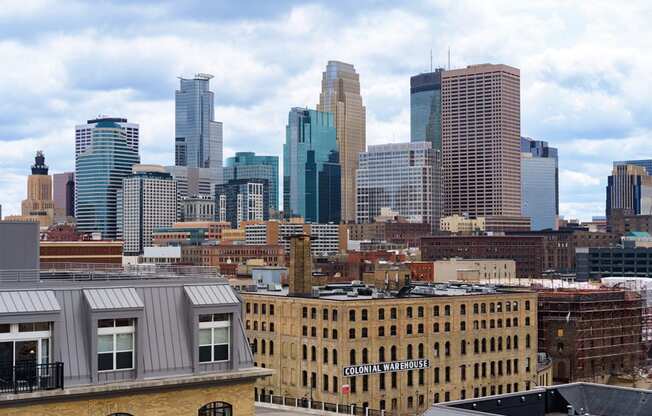 view of the city of Minneapolis