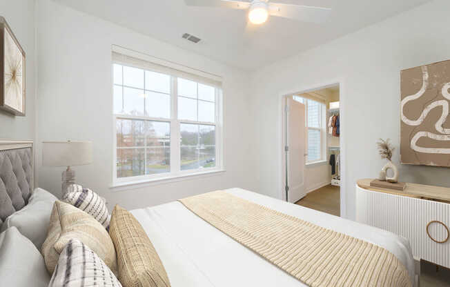 Bedroom with Hard Surface Flooring