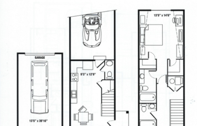 2 beds, 2.5 baths, 1,199 sqft, $1,975, Unit 72-9