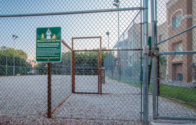 Skyline Gateway dog park