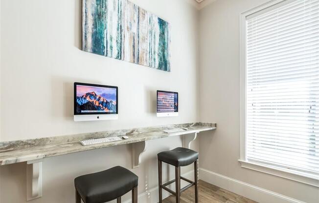 Work desk at The Oasis at Plainville, Massachusetts, 02762