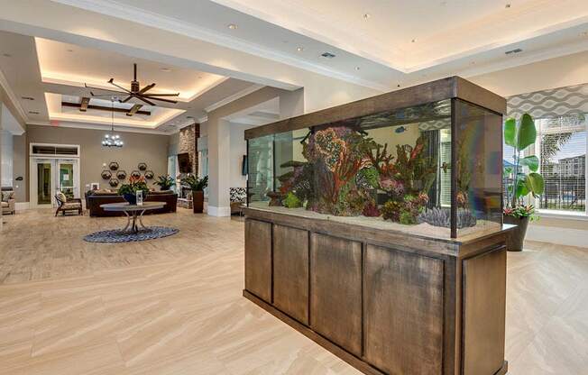 Clubhouse Fish Tank at The Oasis at Cypress Woods, Florida, 33966