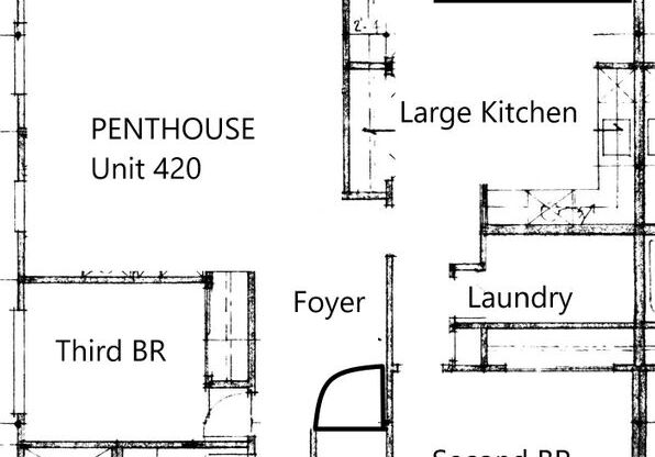 3 beds, 2 baths, 1,864 sqft, $3,495, Unit 420