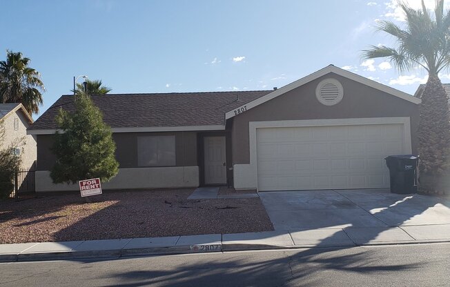 NEWLY RENOVATED 3BR/1BA SINGLE FAMILY HOME IN LAS VEGAS!