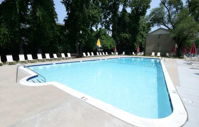 Swimming pool at Rockdale Gardens Apartments*, Baltimore, 21244